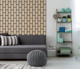 Acoustic Brick Wall Panel - Natural Oak  (60×240 cm) | Soundproofing & Fast UK Delivery